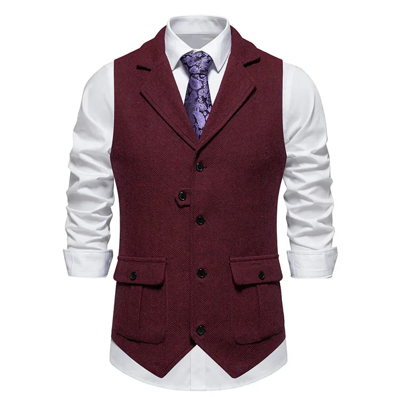 Neevar | Élégant Gilet Formelle pour Hommes