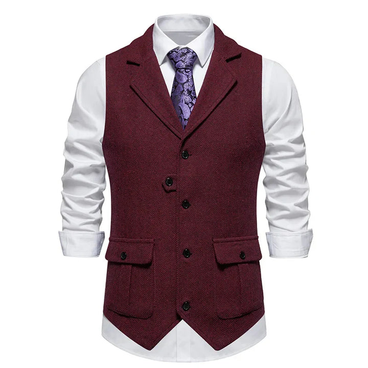 Neevar | Élégant Gilet Formelle pour Hommes
