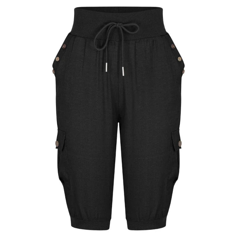Raunasa | Pantalons courts décontractés d'été pour femmes