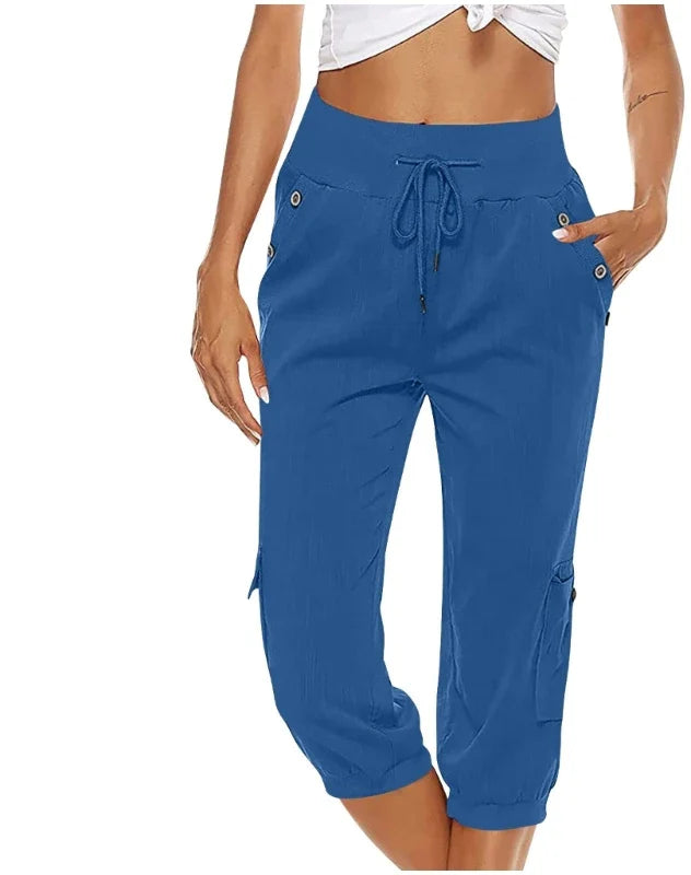 Raunasa | Pantalons courts décontractés d'été pour femmes