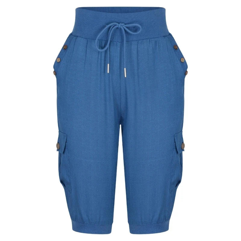 Raunasa | Pantalons courts décontractés d'été pour femmes
