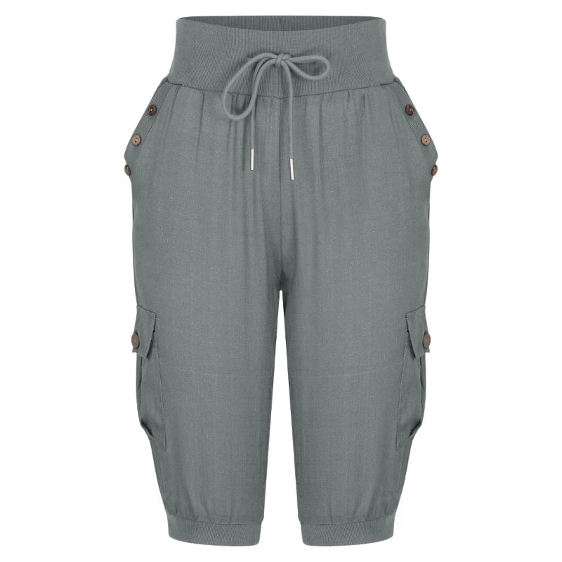 Raunasa | Pantalons courts décontractés d'été pour femmes