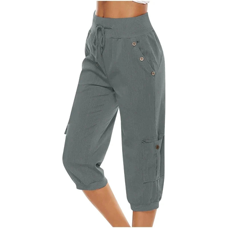 Raunasa | Pantalons courts décontractés d'été pour femmes