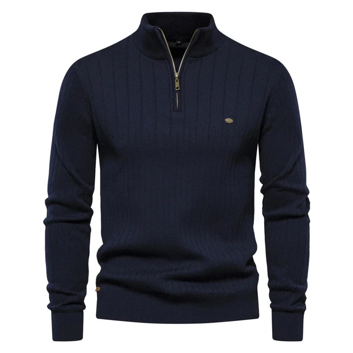 Laoraem | Pull Zippé Chaleureux pour Hommes