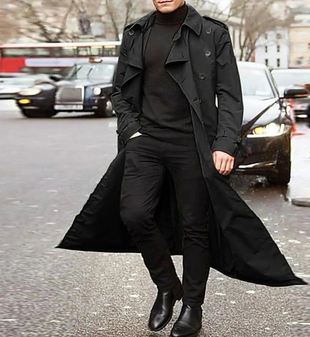Saayam | Trench-coat élégant imperméable pour hommes