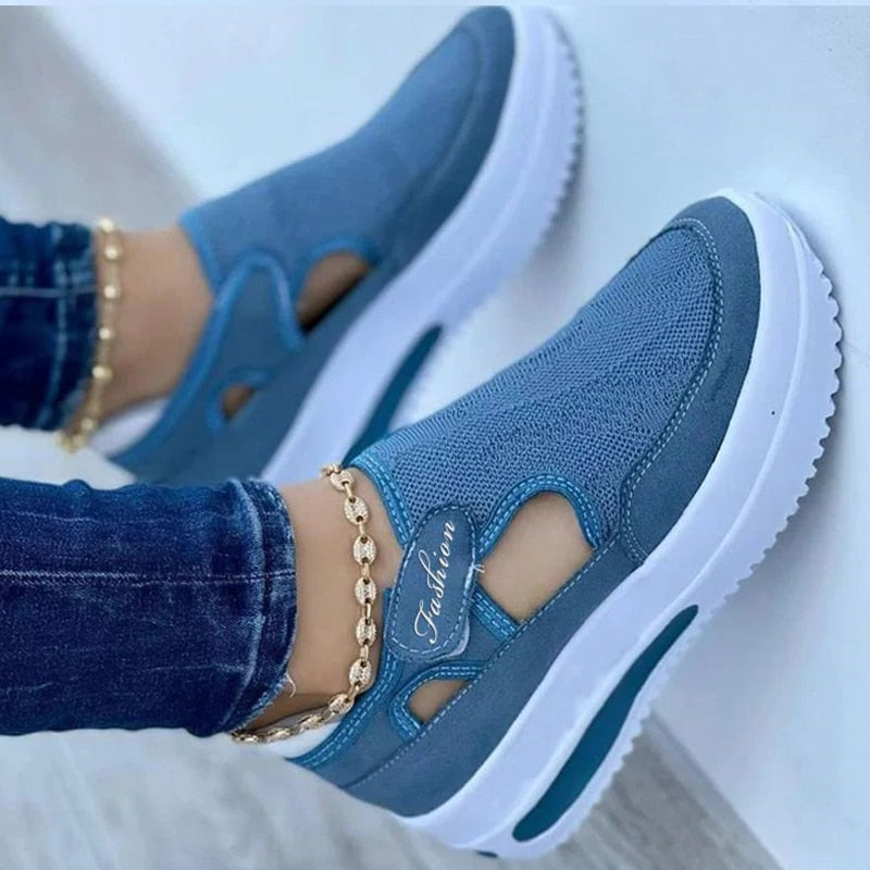 Saara | Baskets casual à épaisse semelle pour femmes
