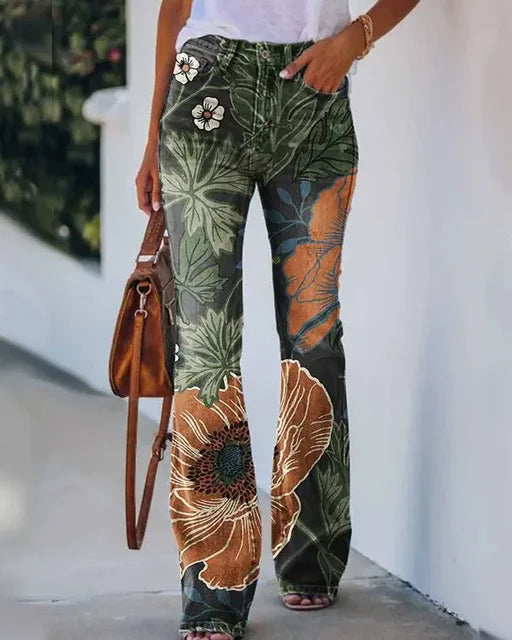 Molia | Jean évasé tendance pour femmes