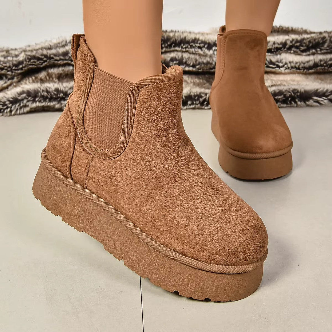 Niosiama | Bottes en cuir élégantes pour femmes