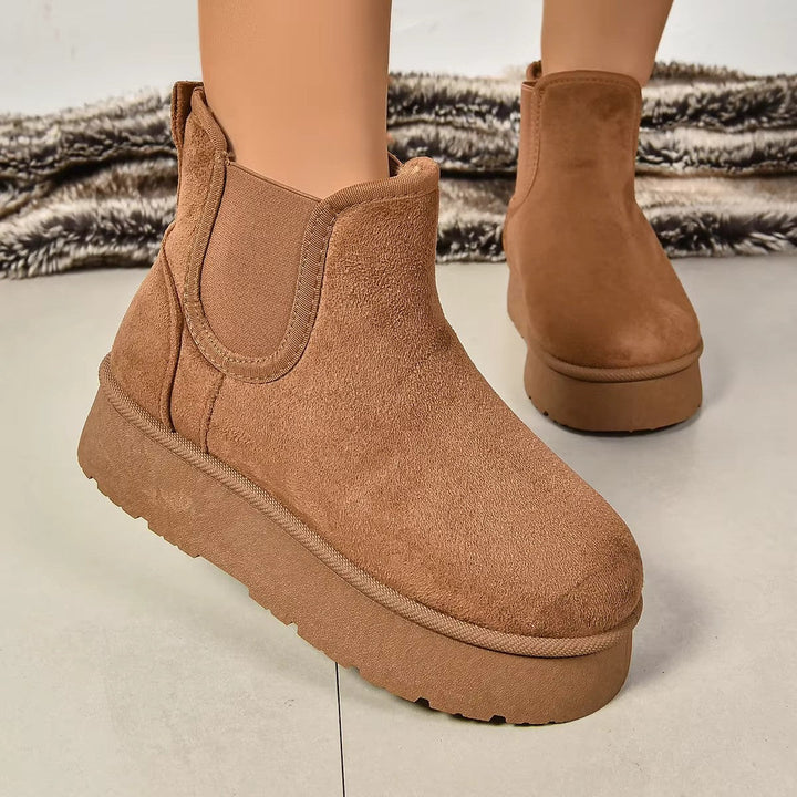 Niosiama | Bottes en cuir élégantes pour femmes