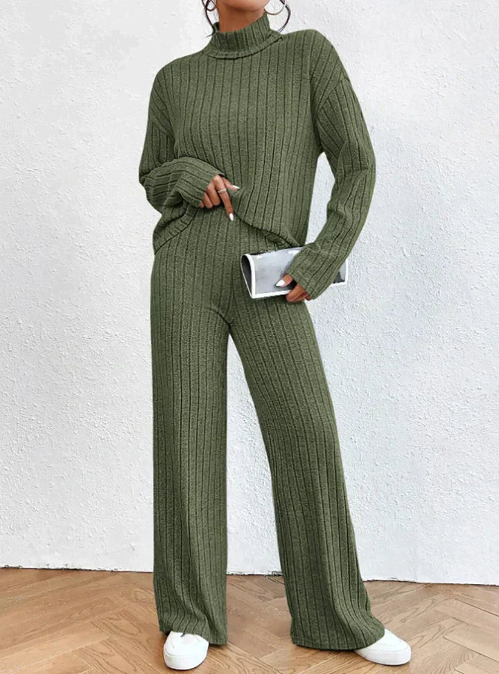 Veanara | Pantalons en tricot & pulls à col roulé