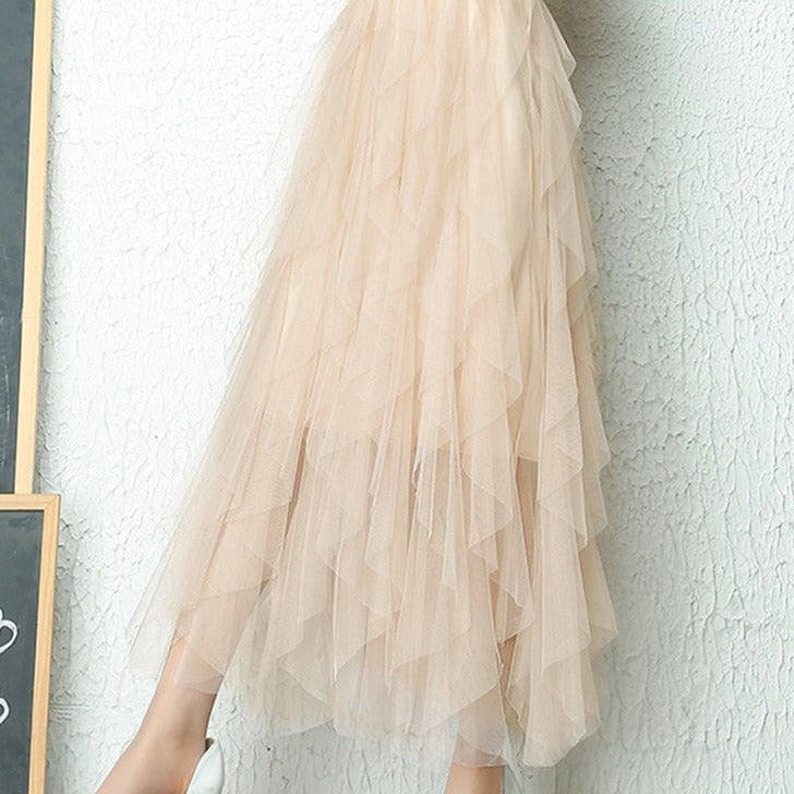 Maarrasa | Jupe plissée taille haute
