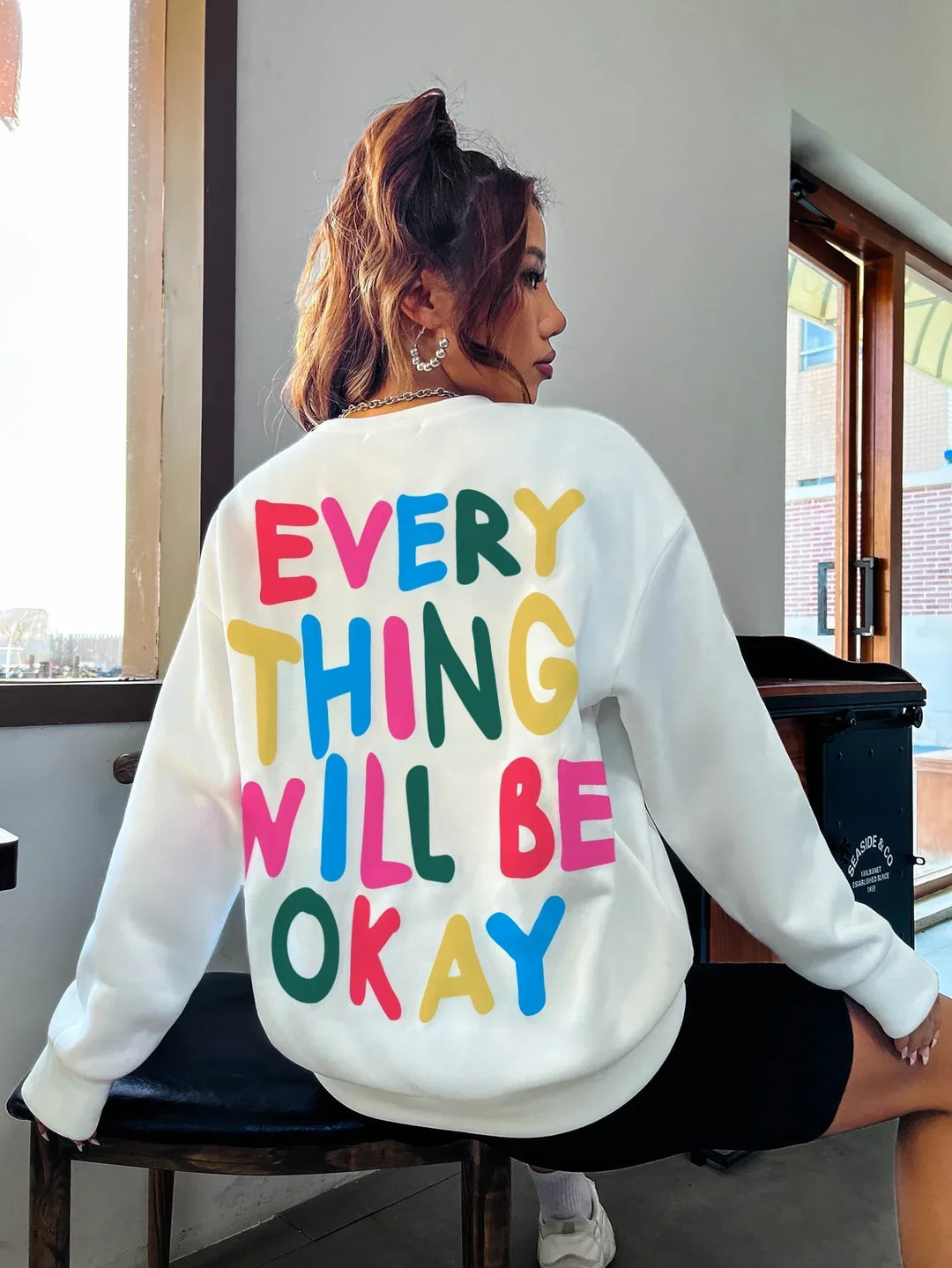Saoraema | Sweat-shirt doux et décontracté pour femmes