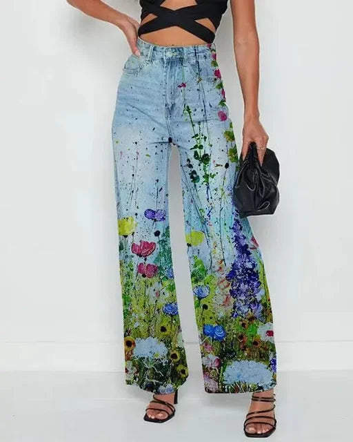 Molia | Jean évasé tendance pour femmes