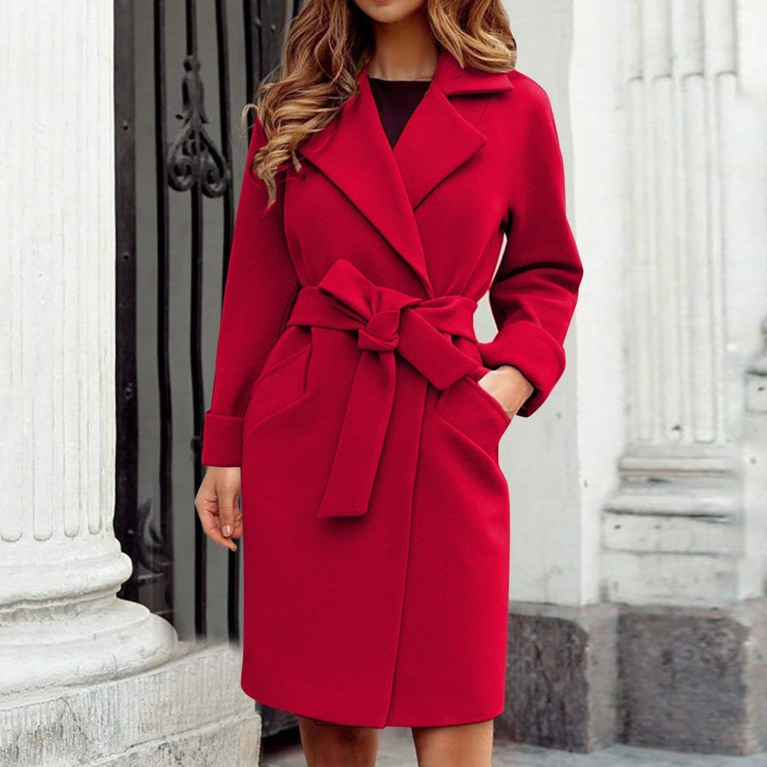 Vioraema | Manteau ceinturé élégant pour femmes