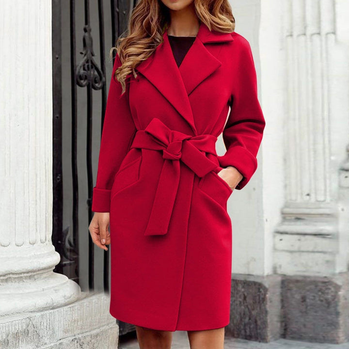 Vioraema | Manteau ceinturé élégant pour femmes