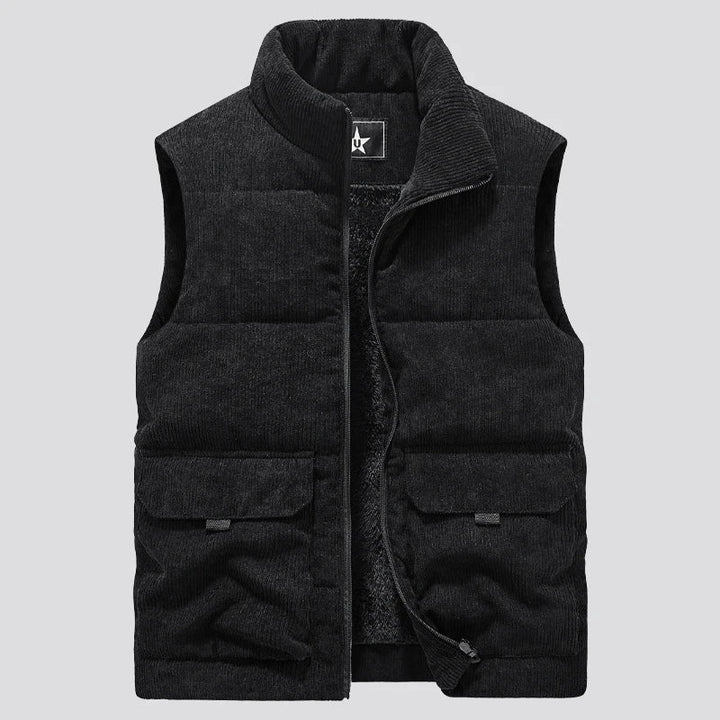 Nianam | Gilet en velours côtelé pour hommes