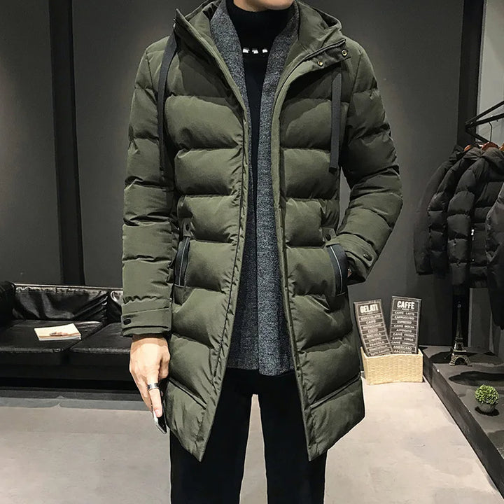 Siettax | Veste d'hiver à capuche pour hommes