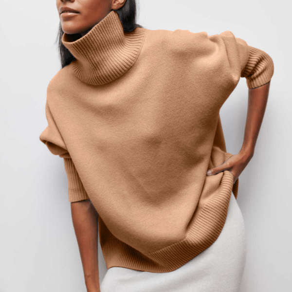 Salinena | Pull col roulé élégant pour femmes