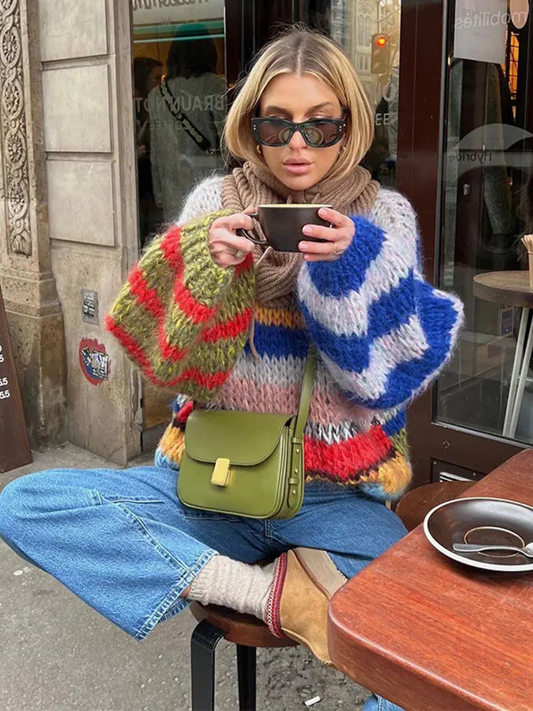 Vienara | Pull coloré tendance pour femmes