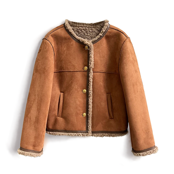 Maenasa | Veste de charme d'hiver en daim luxueux