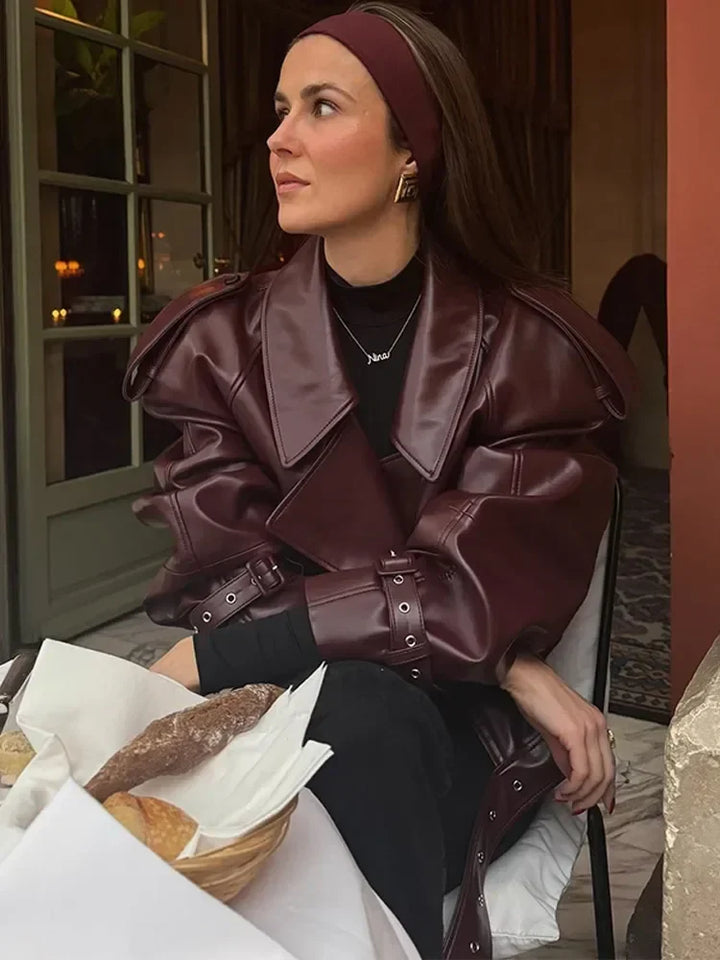 Roarala | Veste en cuir tendance pour femmes