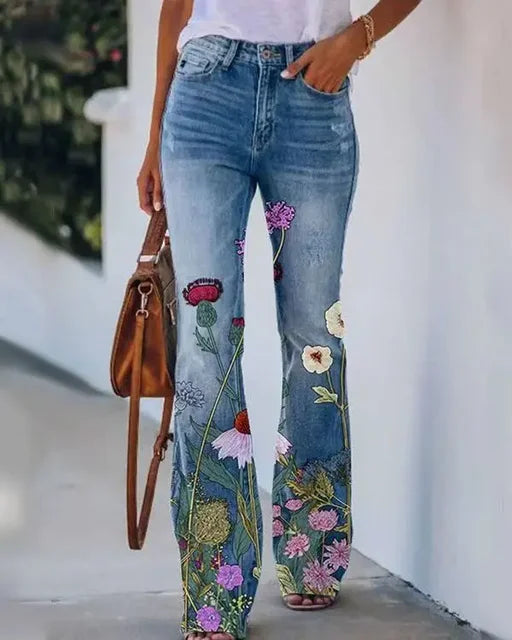 Molia | Jean évasé tendance pour femmes