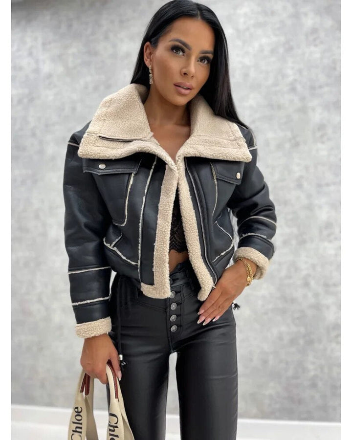 Niana | Veste en cuir de luxe