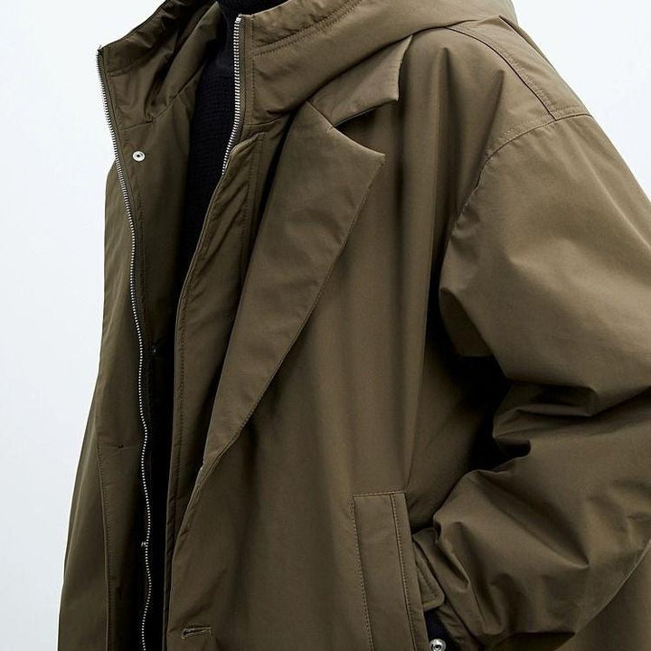 Leliner | Manteau long élégant pour hommes