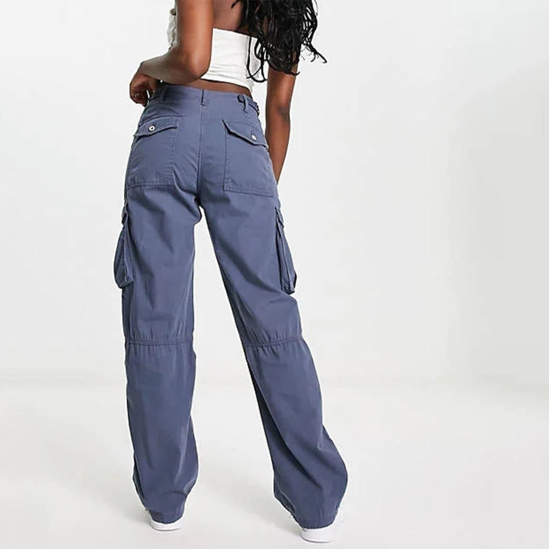 Lalinena | Pantalon cargo chic pour femmes