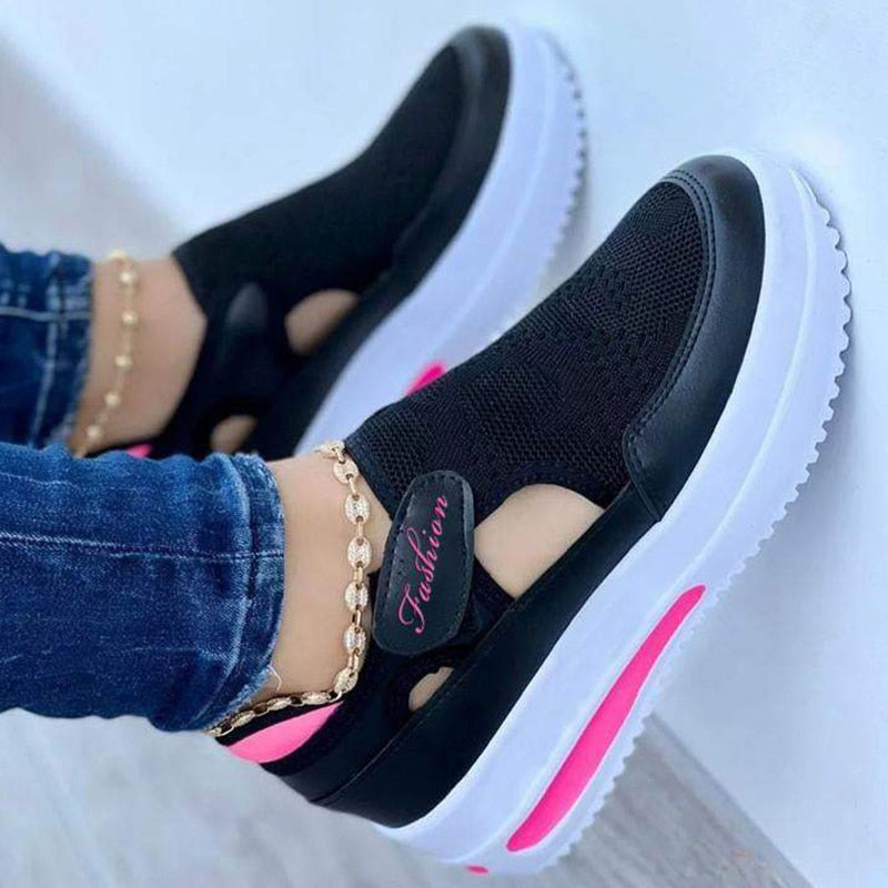 Saara | Baskets casual à épaisse semelle pour femmes