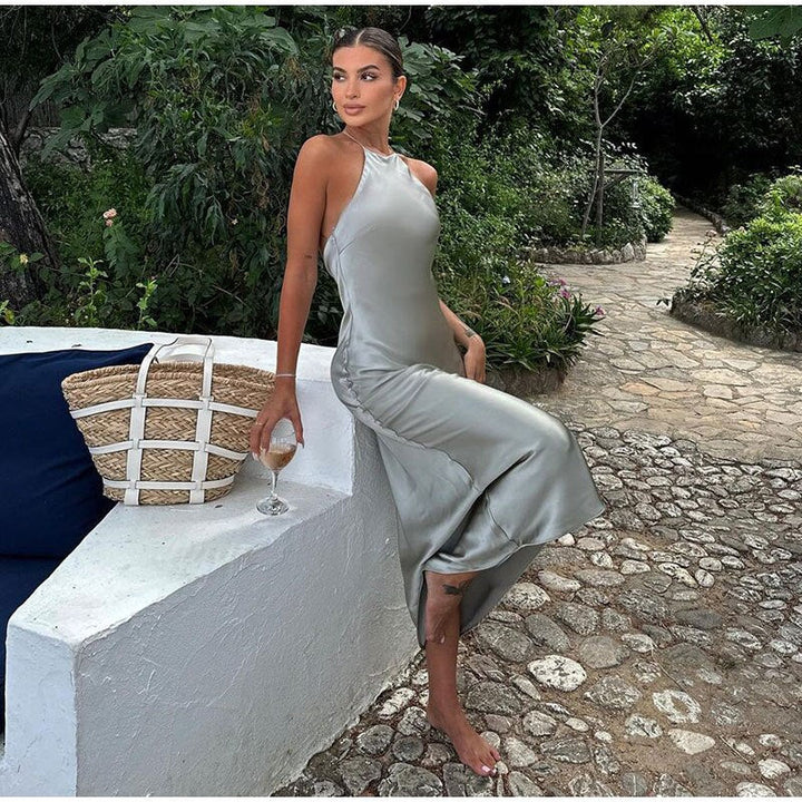 Neelleama | Robe à bretelles sans manches