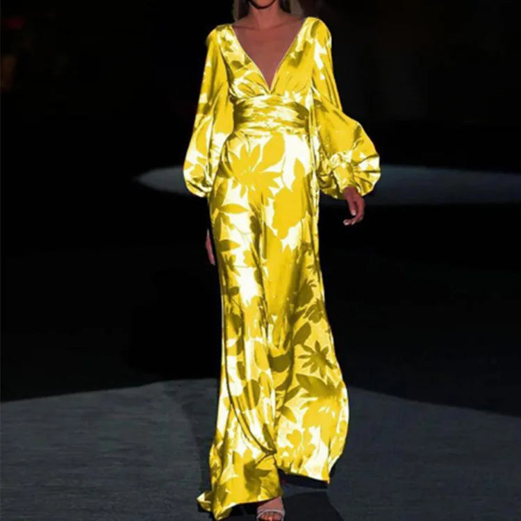 Neoraexa | Robe à la mode avec décolleté en V