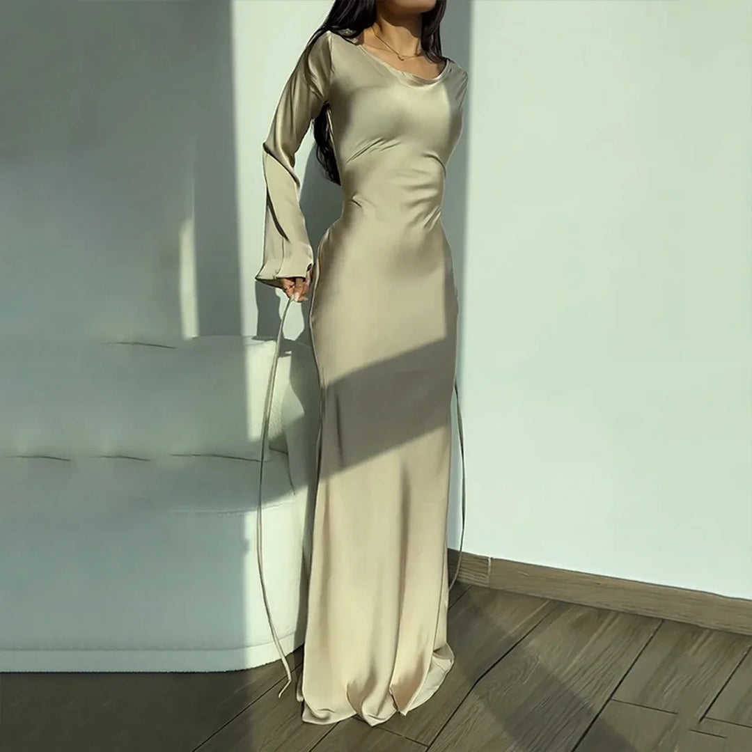 Rievama | Robe élégante à manches longues