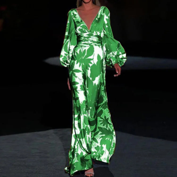 Neoraexa | Robe à la mode avec décolleté en V