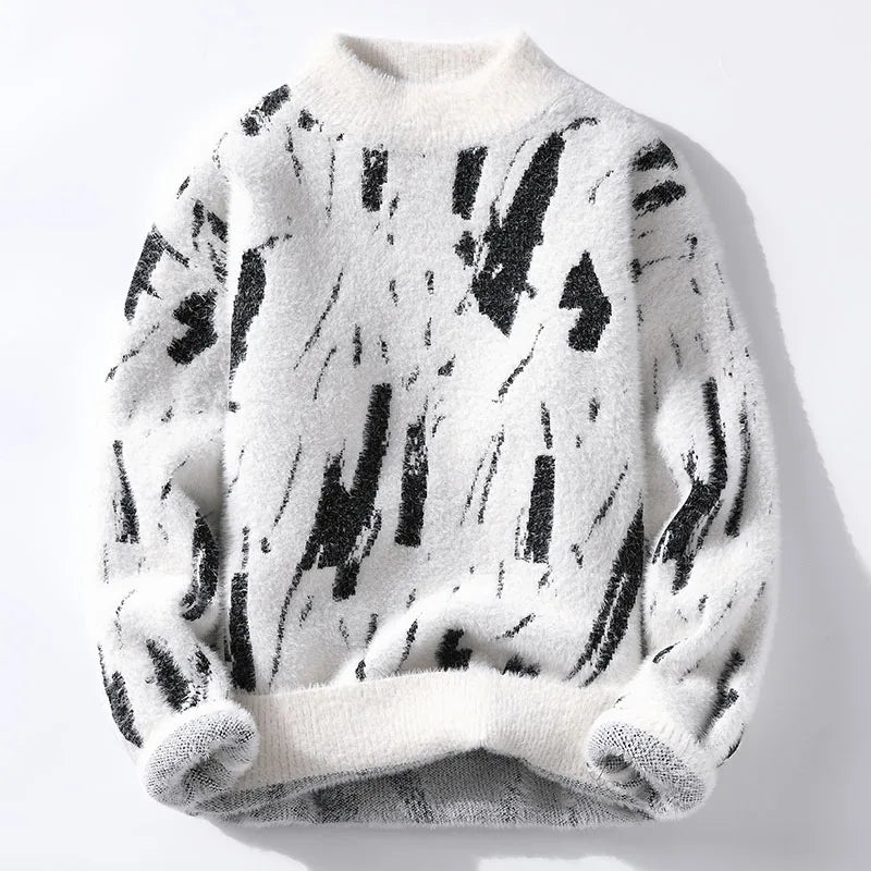 Rariax | Pull abstrait élégant pour hommes