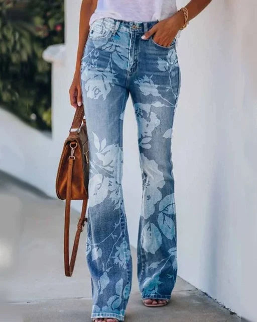 Molia | Jean évasé tendance pour femmes
