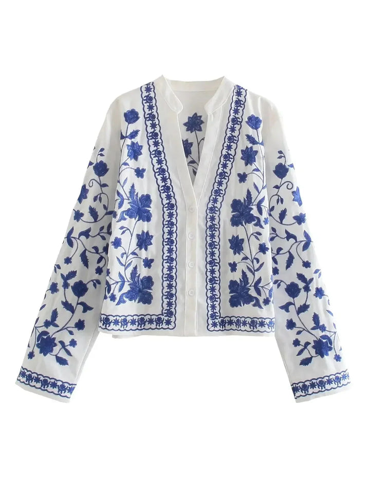 Vianama | Nouveau Manteau Cardigan Brodé pour Femmes