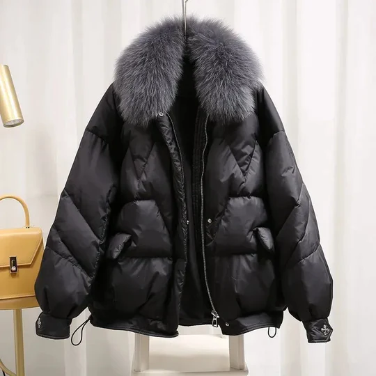 Rounana | Veste avec fourrure pour femmes