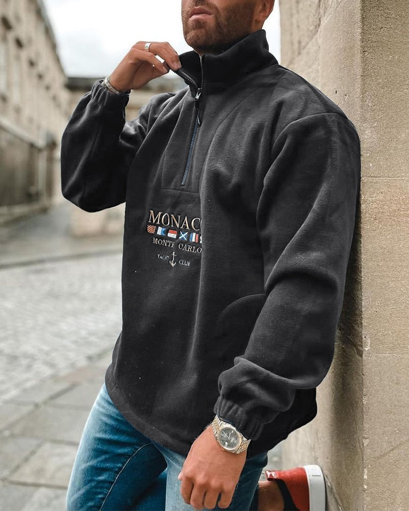 Reenar | Pull zippé pour homme