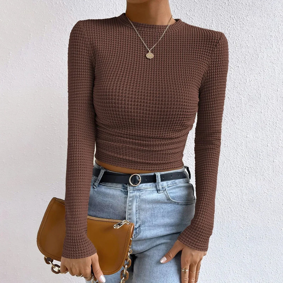 Moinara | T-shirt ajusté manches longues pour femmes