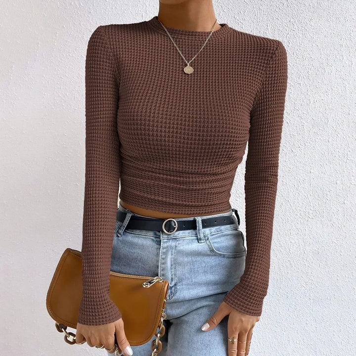 Moinara | T-shirt ajusté manches longues pour femmes
