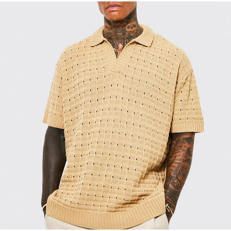 Roinar | Chemise col V pour homme