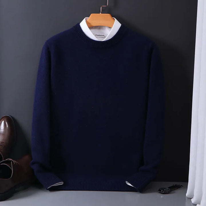 Luoraer | Pull classique en cachemire pour homme