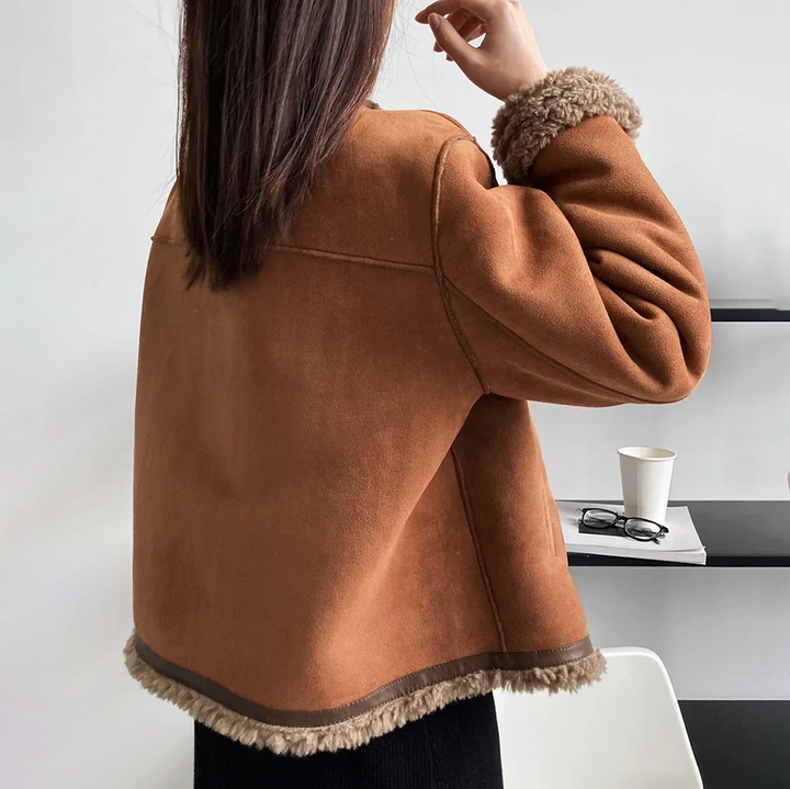 Maenasa | Veste de charme d'hiver en daim luxueux