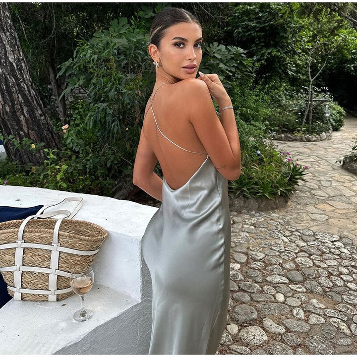 Neelleama | Robe à bretelles sans manches