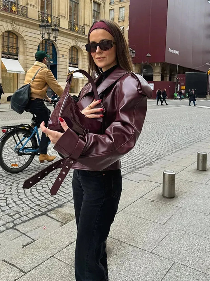 Roarala | Veste en cuir tendance pour femmes