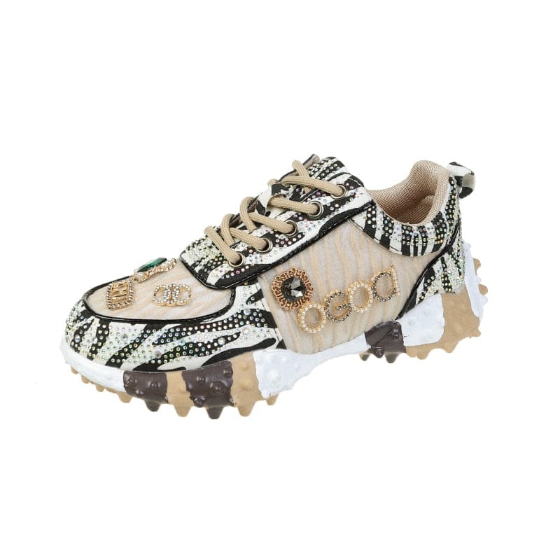 Viriama | Chaussures en diamant strass