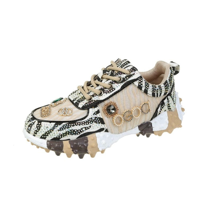 Viriama | Chaussures en diamant strass