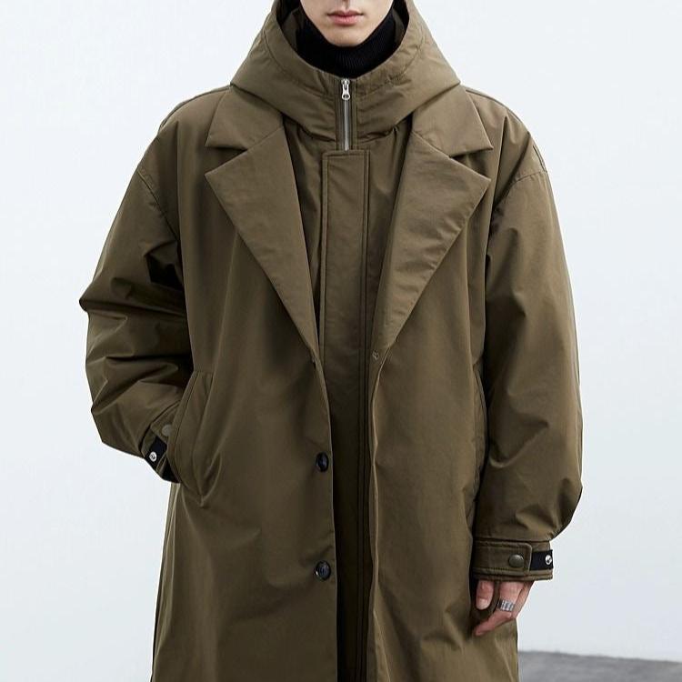 Leliner | Manteau long élégant pour hommes
