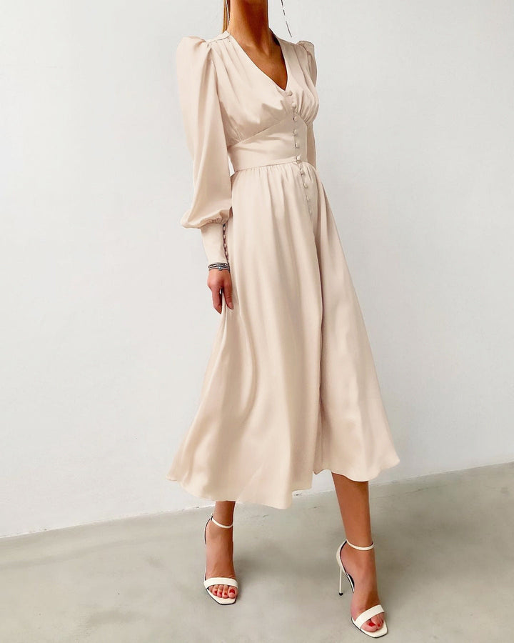 Noellema | Robe satinée élégante pour femmes